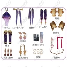 FGO カーマ（アサシン）第二再臨 高再現コスプレ衣装 フルセット - 6枚目の画像（サムネイル）