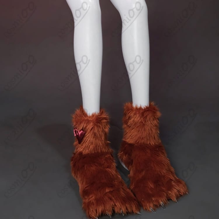 FGO タマモキャット 第二再臨メイド服｜耳・尻尾・肉球風グローブ付き高再現 - 5枚目の画像