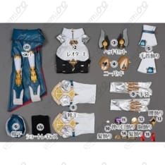 原神風『イネファ』コスプレ衣装｜機械的エレガンス 高品質フルセット - 4枚目の画像（サムネイル）