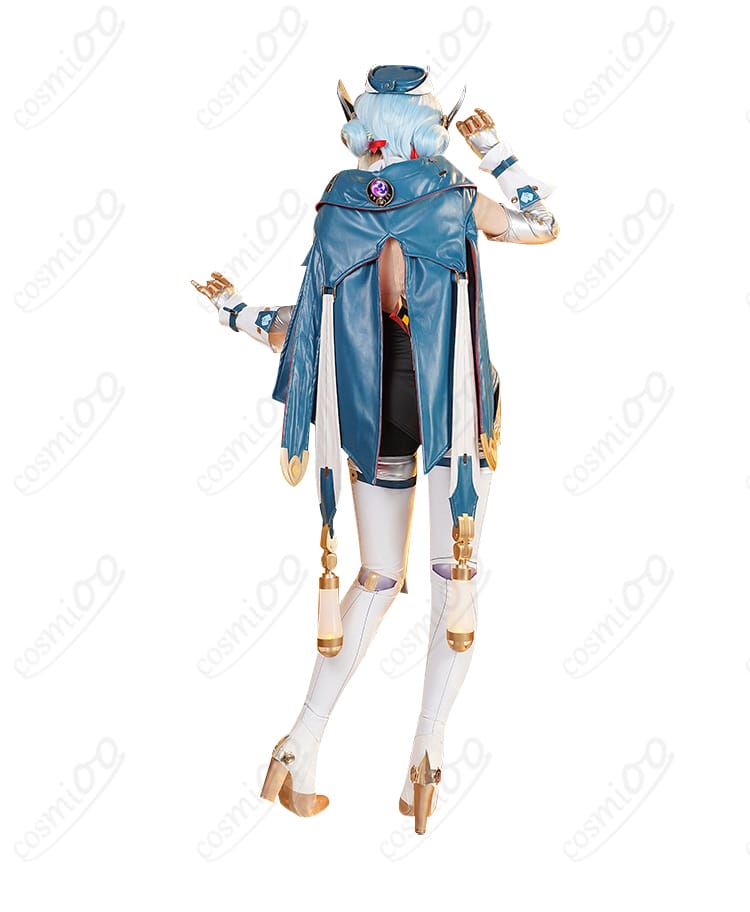 原神 イネファ 女性型ロボット コスプレ衣装-4