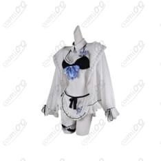 ホロライブ 兎田ぺこら 水着/メイド風コスプレ 高再現・フルセット・送料無料 - 2枚目の画像（サムネイル）