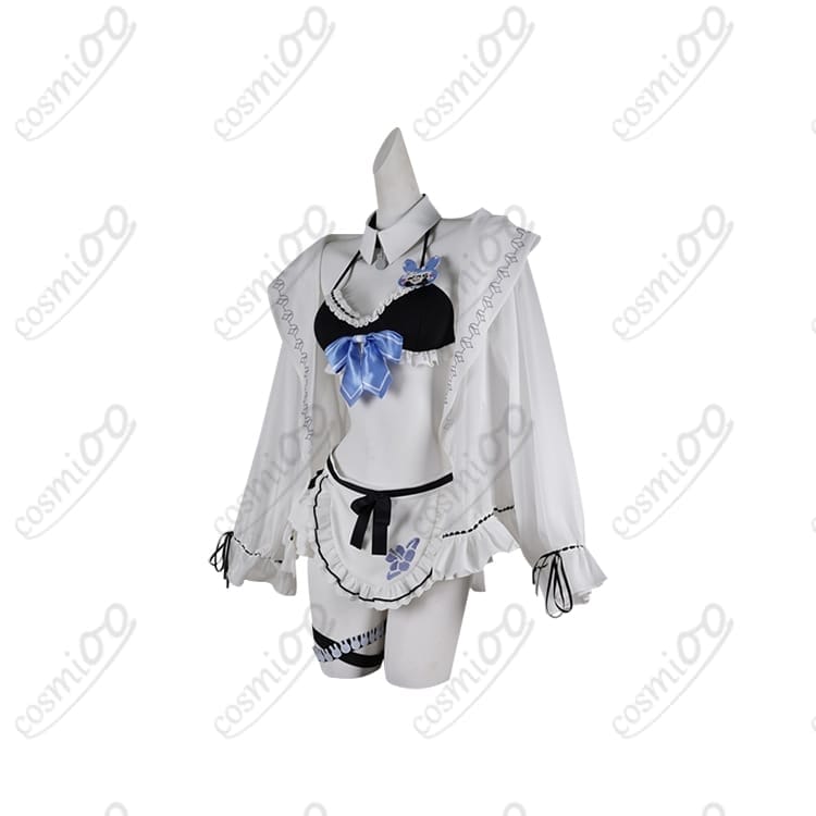 ホロライブ 兎田ぺこら 水着/メイド風コスプレ 高再現・フルセット・送料無料 - 2枚目の画像