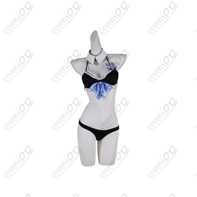 ホロライブ 兎田ぺこら 水着/メイド風コスプレ 高再現・フルセット・送料無料 - 8枚目の画像