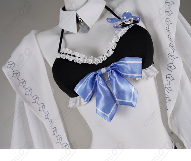 hololive ホロライブ 兎田ぺこら コスプレ衣装 ホロナツパラダイス新衣装 メイド 水着-11