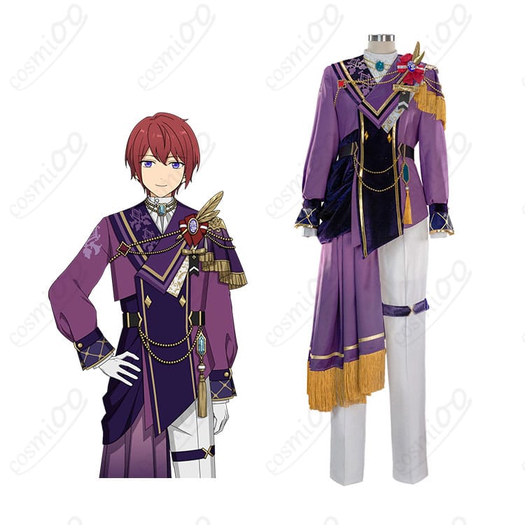 あんさんぶるスターズ！！ 朱桜司 羽風薫 乱凪砂 紫之創 青葉つむぎ　 ビブリオン衣装 コスプレ衣装-1