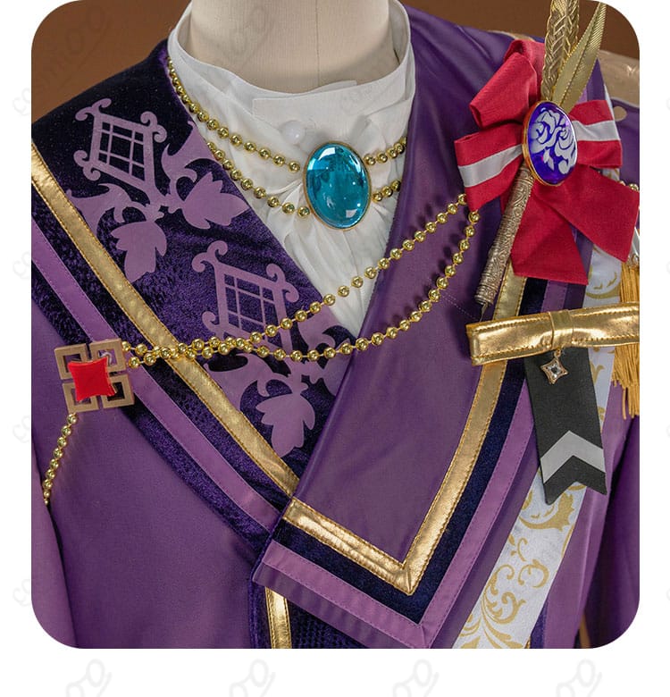 あんさんぶるスターズ！！ 朱桜司 羽風薫 乱凪砂 紫之創 青葉つむぎ　 ビブリオン衣装 コスプレ衣装-6