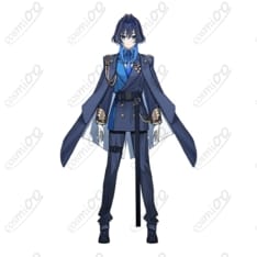 ホロライブEN「オーロ・クロニー」軍服風コスプレ｜非公式・時計モチーフ - 1枚目の画像（サムネイル）