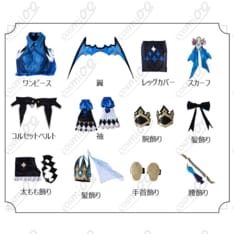 崩壊：スターレイル「ケリュドラ」風コスプレ衣装 高品質・サイズ豊富・即日発送 - 6枚目の画像（サムネイル）