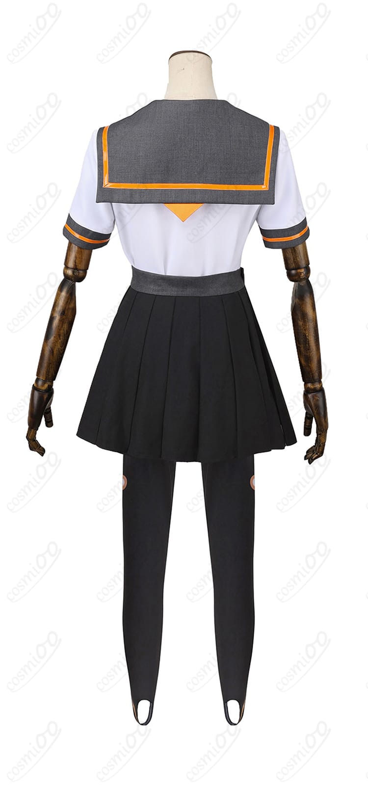 Fate/Grand Order 岸波白野 ザビ子 コスプレ衣装 制服 セーラー服-4