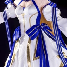FGO アーキタイプ：アース（アルクェイド）コスプレ衣装 純白ドレス 高品質フルセット - 3枚目の画像（サムネイル）