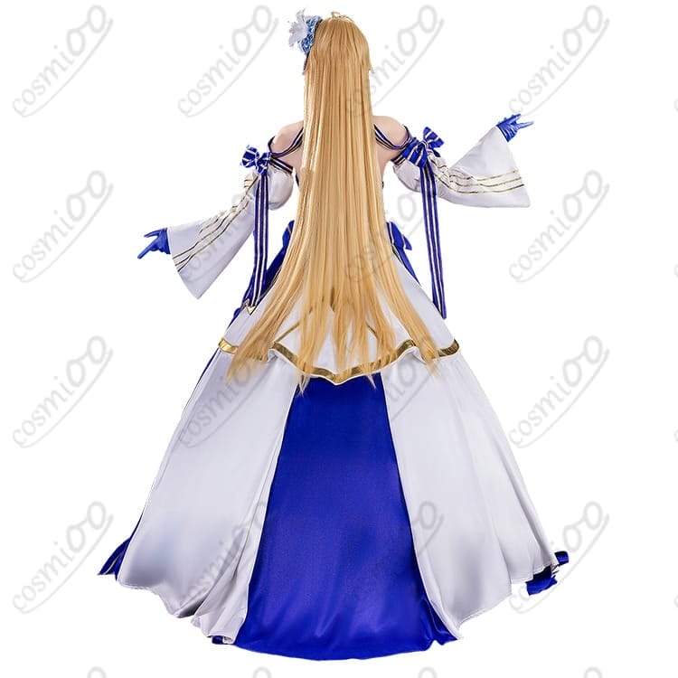 FGO アーキタイプ：アース（アルクェイド）コスプレ衣装 純白ドレス 高品質フルセット - 2枚目の画像