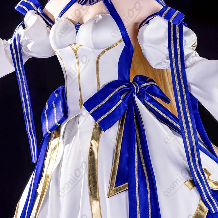 FGO アーキタイプ：アース（アルクェイド）コスプレ衣装 純白ドレス 高品質フルセット - 3枚目の画像