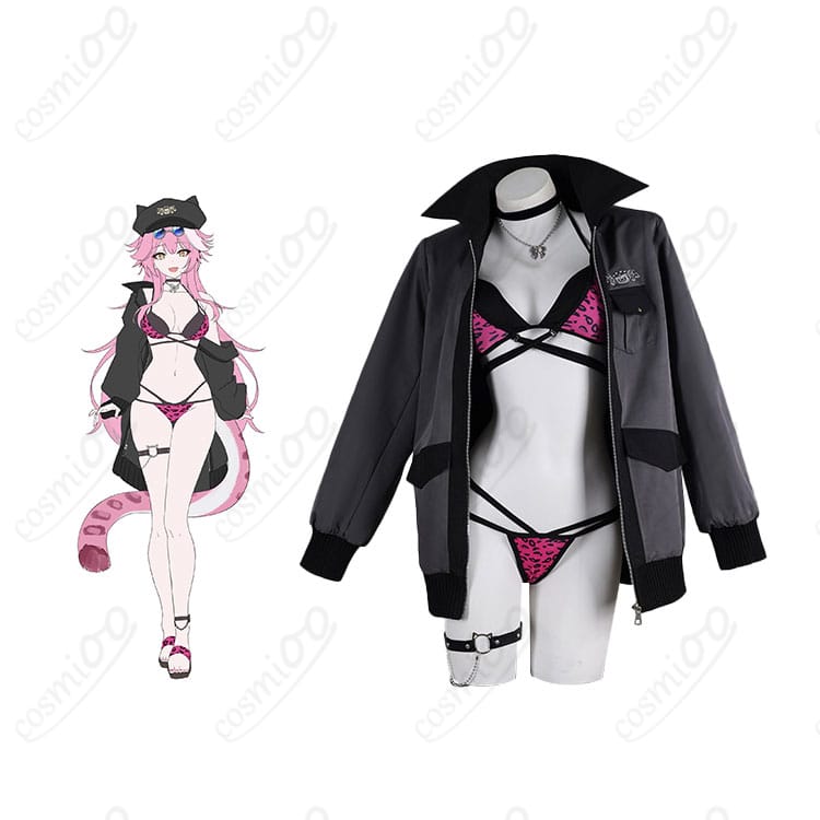 hololive（ホロライブ） ラオーラ・パンテーラ ビキニ姿 水着 コスプレ衣装-1