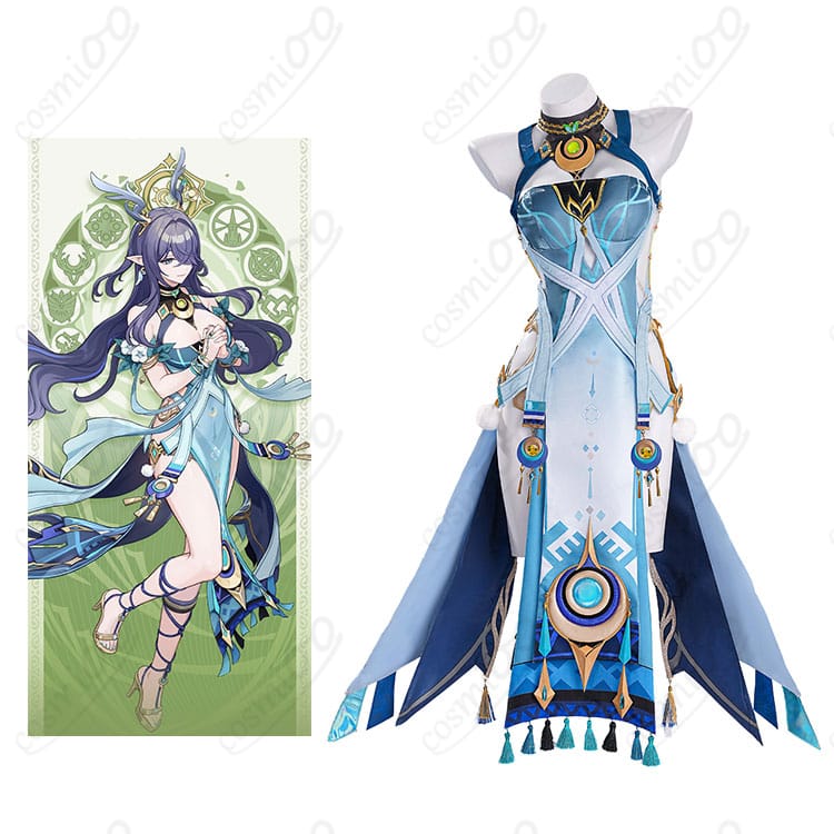 原神 ラウマ コスプレ衣装-1