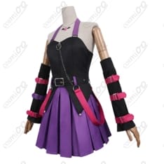 ガールズバンドクライ 海老塚智×クロミ コラボ衣装 ロック×小悪魔かわいい - 2枚目の画像（サムネイル）