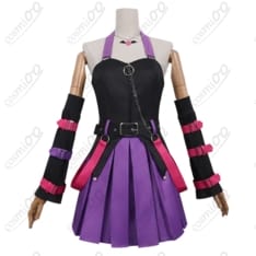 ガールズバンドクライ 海老塚智×クロミ コラボ衣装 ロック×小悪魔かわいい - 1枚目の画像（サムネイル）