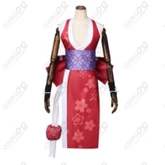 ザ・キング・オブ・ファイターズ 不知火舞 コスプレ衣装｜高品質・フルセット - 1枚目の画像（サムネイル）