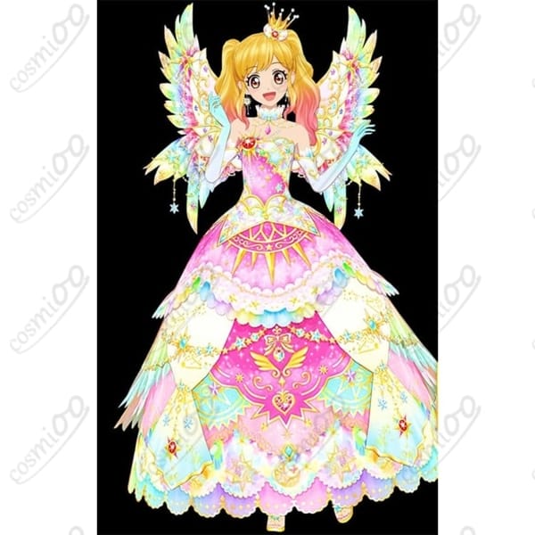 アイカツスターズ! 虹野ゆめ エターナルレインボーコーデ コスプレ衣装 高再現