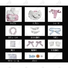 ドールズフロントライン2 幼熙 スイートミラクル コスプレ メイド風 高再現 - 5枚目の画像（サムネイル）