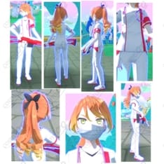 【#コンパス風】チーちゃん 医療団体潜入任務コスプレ衣装 高品質・フルセット - 1枚目の画像（サムネイル）