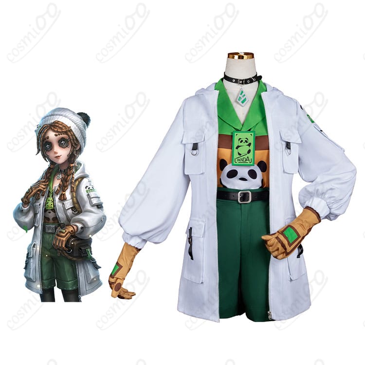 IdentityV 第五人格 玩具職人(アニー・レスター)  パンダシリーズ新衣装 認知啓発師 コスプレ衣装-1