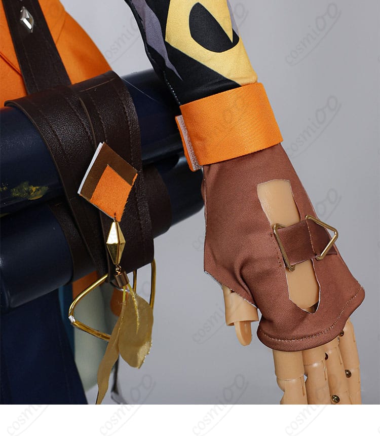 原神 ベネット 燃えろ！ラクガキ大冒険 コスプレ衣装-7
