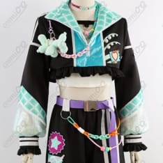 あんさんぶるスターズ！！ プレナイトチェック風 コスプレ衣装 淡緑チェックの私服 - 4枚目の画像（サムネイル）