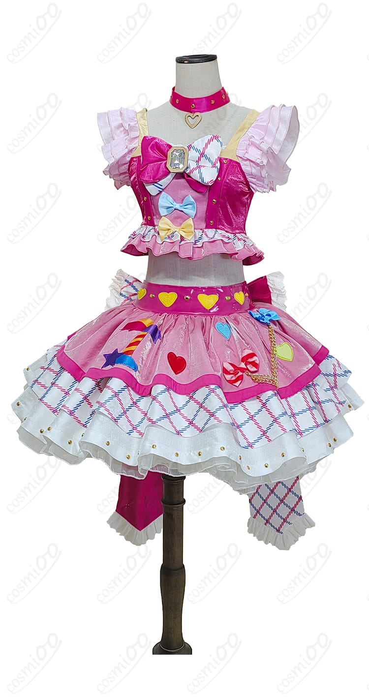 アイカツ!   虹野ゆめ ガーリーアイランドコーデ コスプレ衣装-2