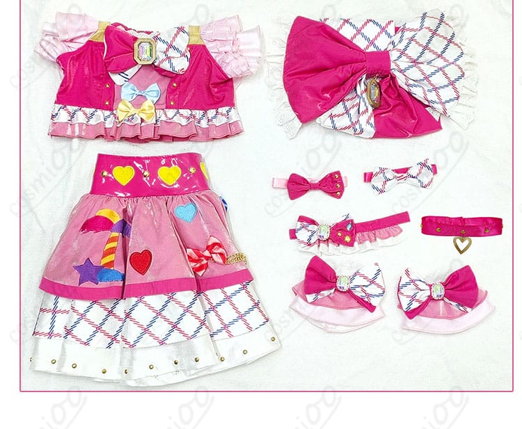 アイカツ!   虹野ゆめ ガーリーアイランドコーデ コスプレ衣装-11