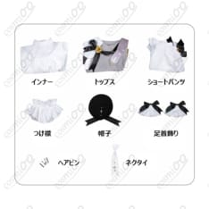 鏡音リン シンフォニー コスプレ衣装｜白×金の華やかさ 高品質フルセット - 5枚目の画像（サムネイル）