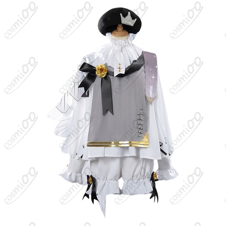 鏡音リン シンフォニー コスプレ衣装｜白×金の華やかさ 高品質フルセット - 2枚目の画像