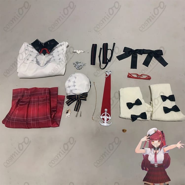 ホロライブ 宝鐘マリン 生誕祭2025制服 コスプレ衣装｜高再現・大人可愛い - 6枚目の画像