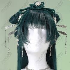薬屋のひとりごと猫猫西都の宴席衣装高再現・清楚な宮廷正装フルセット - 5枚目の画像（サムネイル）