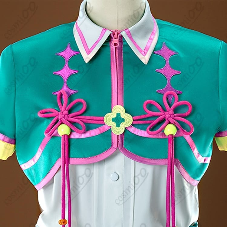 あんさんぶるスターズ！！白鳥藍良コスプレ衣装フルセット新入生フレッシュ感を高再現 - 5枚目の画像