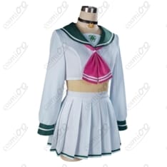ブルーアーカイブ 杏山カズサ 制服コスプレ 猫耳フード 高再現・動きやすい - 4枚目の画像（サムネイル）
