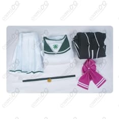 ブルーアーカイブ 杏山カズサ 制服コスプレ 猫耳フード 高再現・動きやすい - 7枚目の画像（サムネイル）