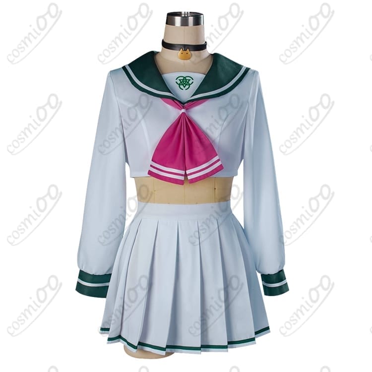ブルーアーカイブ 杏山カズサ 制服コスプレ 猫耳フード 高再現・動きやすい - 3枚目の画像