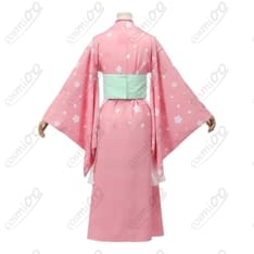 銀魂 神楽 春色茶房風コスプレ衣装 高再現・可憐で元気なカフェ制服 - 4枚目の画像（サムネイル）