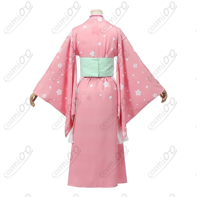 銀魂 神楽 春色茶房風コスプレ衣装 高再現・可憐で元気なカフェ制服 - 4枚目の画像