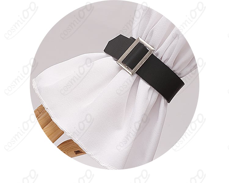 無期迷途 ヘラ コスプレ衣装の袖部分ディテール。カフス周りの装飾と縫製仕上げを確認。