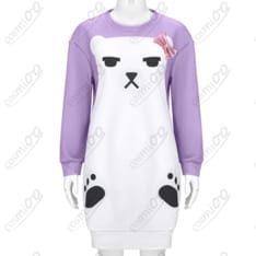 KPOPガールズ! デーモン・ハンターズ ミラ パジャマ風コスプレ衣装 リラックスオフ仕様 - 1枚目の画像（サムネイル）