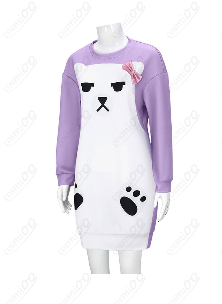 KPOPガールズ! デーモン・ハンターズ ミラ パジャマコスプレ衣装 側面スタイル・ラインの美しさを再現