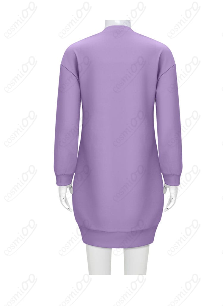 KPOPガールズ! ミラ パジャマ風コスプレ衣装 背面デザイン・細部の装飾まで丁寧に再現