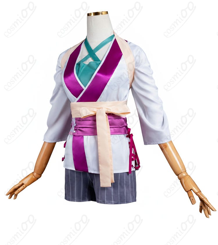 千恋*万花 常陸茉子 私服 コスプレ衣装 側面シルエット・自然なライン再現