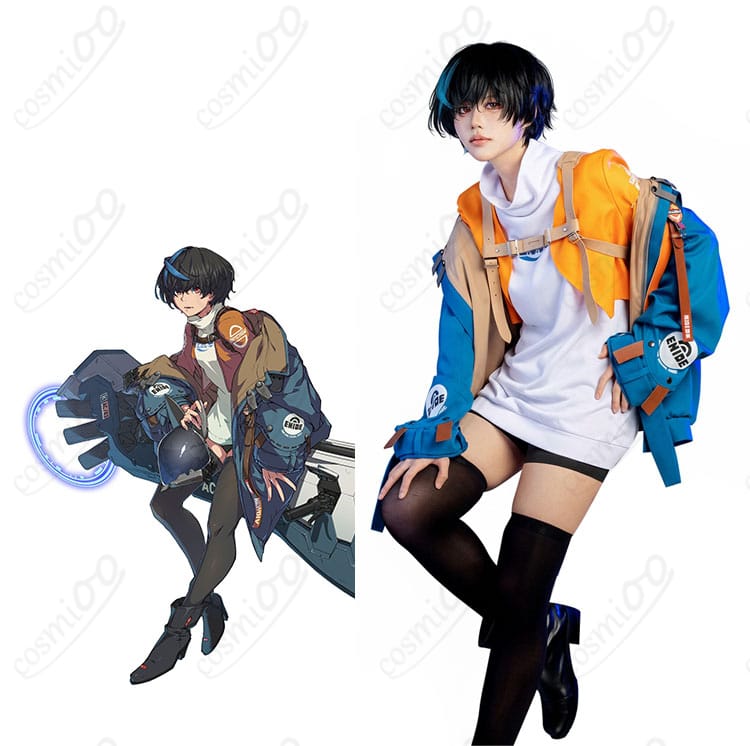 ギルティギア ストライヴ ユニカの通常衣装コスプレ一式を着用した全身イメージ