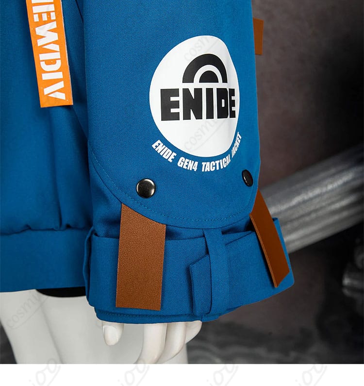 ギルティギア ストライヴ ユニカ 外套の袖口デザインとステッチのディテール