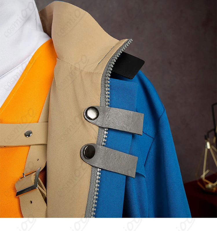 ユニカ コスプレ衣装の胸元装飾デザインを強調したディテール写真