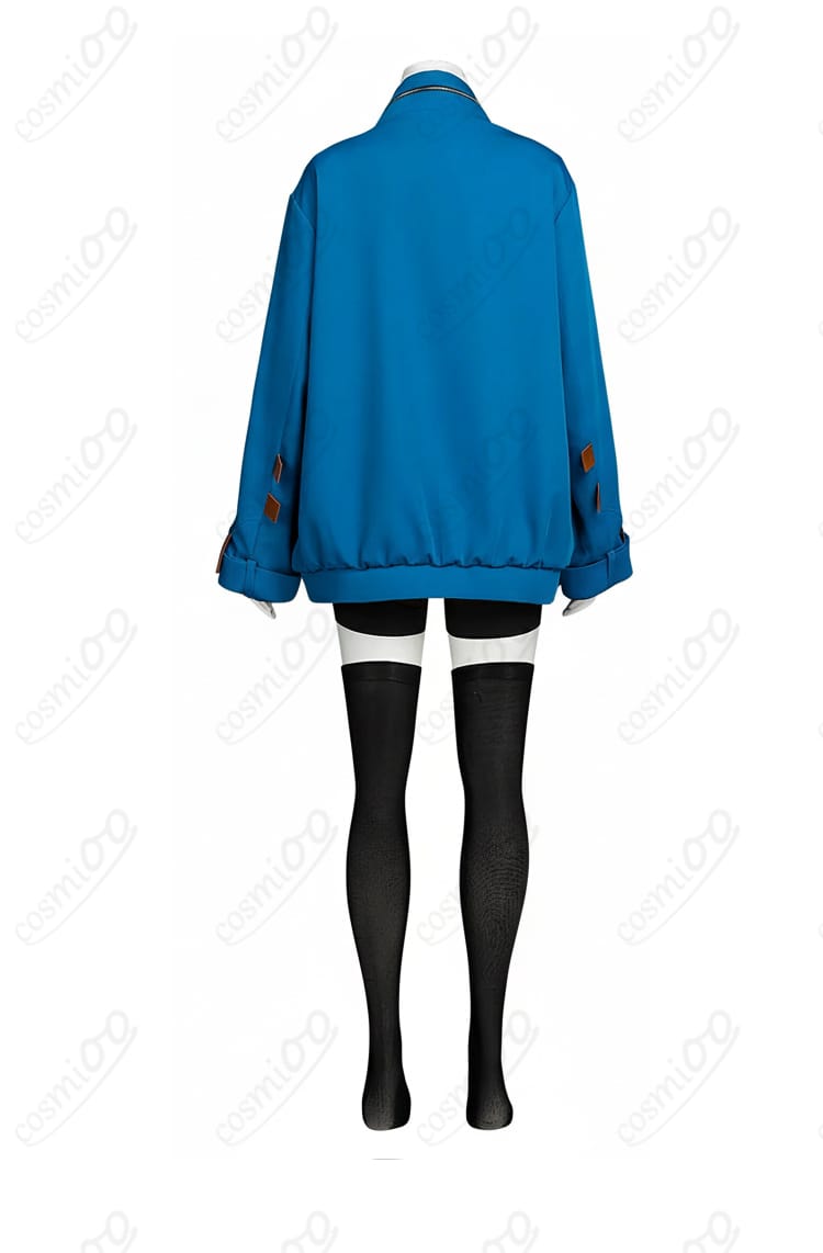 ユニカ コスプレ衣装の背面デザインと切り替えラインのディテール