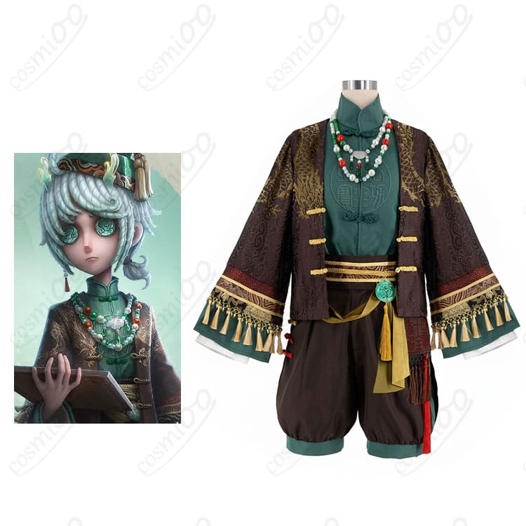 第五人格 画家(エドガー・ワルデン)掌中の刻印コスプレの全身カット。イベント映えする上品なコートシルエットを再現。