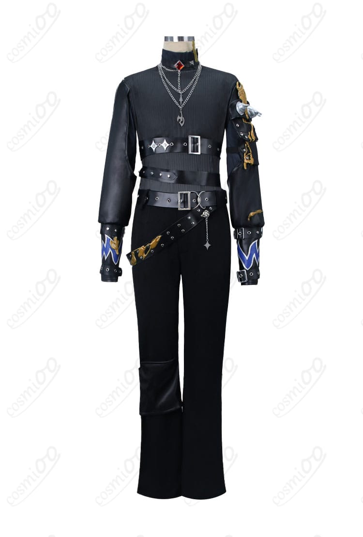 第五人格 隠者 コスプレ衣装のインナー正面装飾。胸元の装飾と生地の質感を捉えた高品質ショット